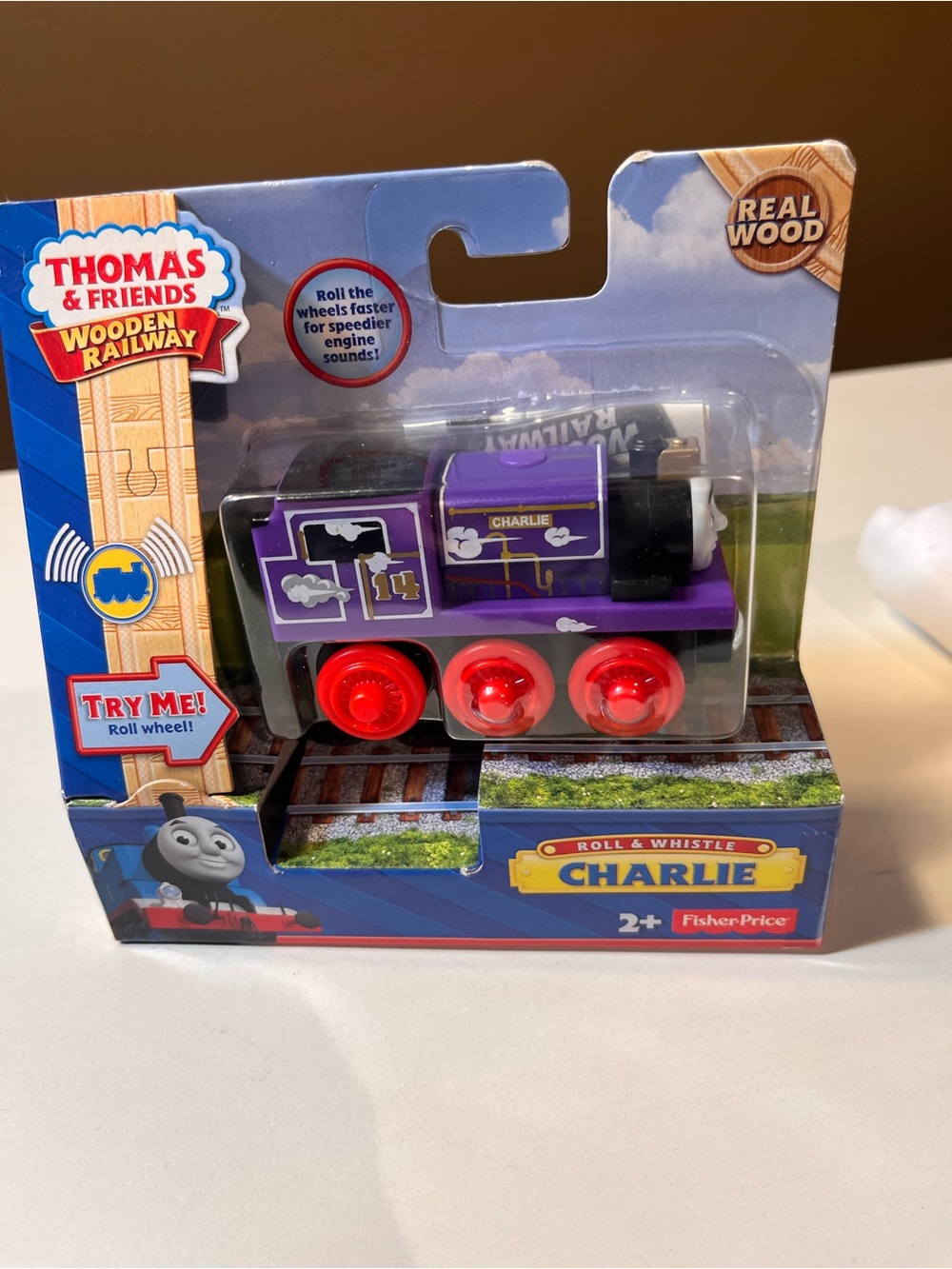 Fisher-Price Thomas & Friends Wooden Railway Charlie - New